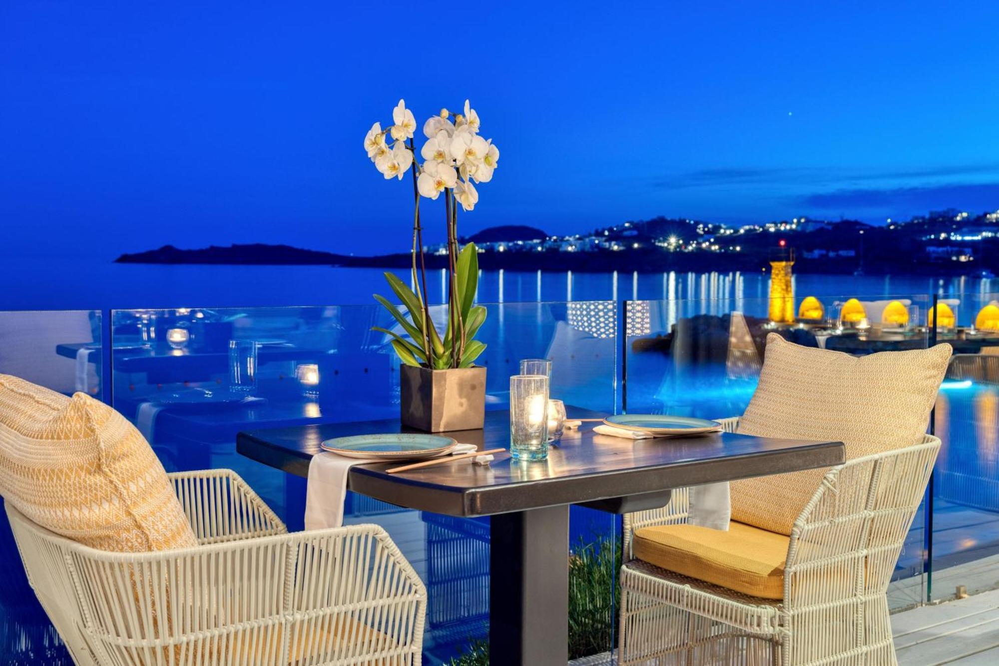 ซานตามารีนา อะ ลักชัวรี คอลเลคชั่น รีสอร์ต ไมโคนอส Hotel ออร์นอส ภายนอก รูปภาพ